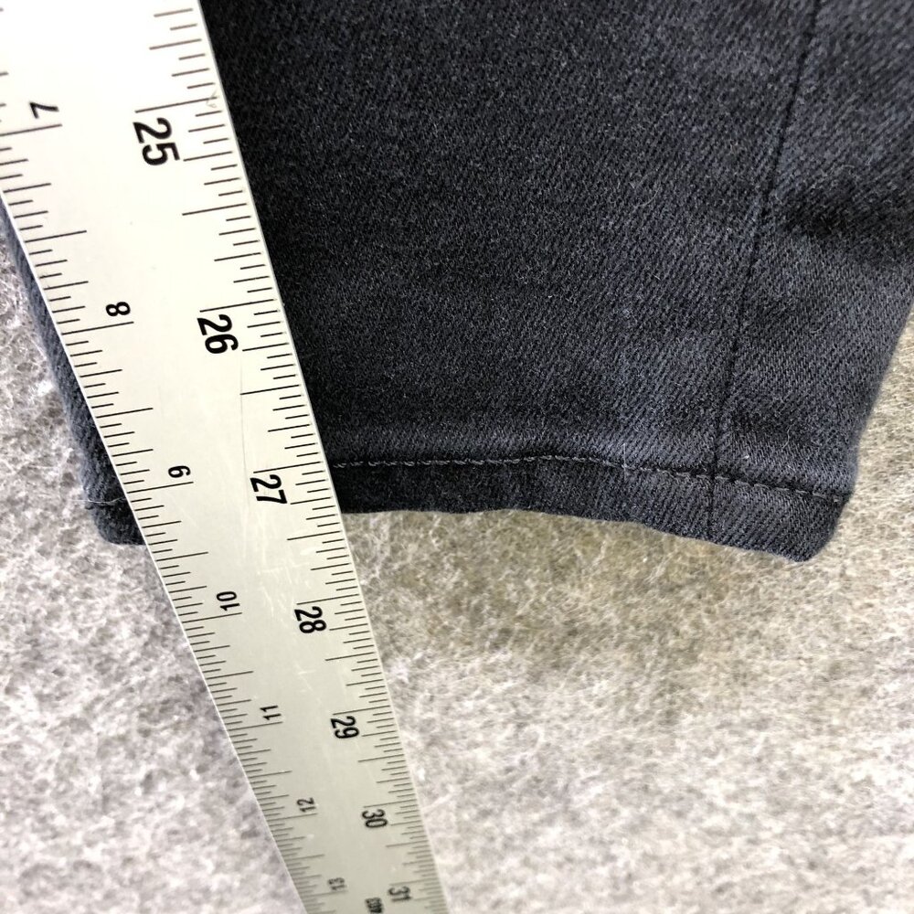 Madewell 9'' Mid Rise Skinny Jean Womens Size 27 Black Stretch - Picture 10 of 12